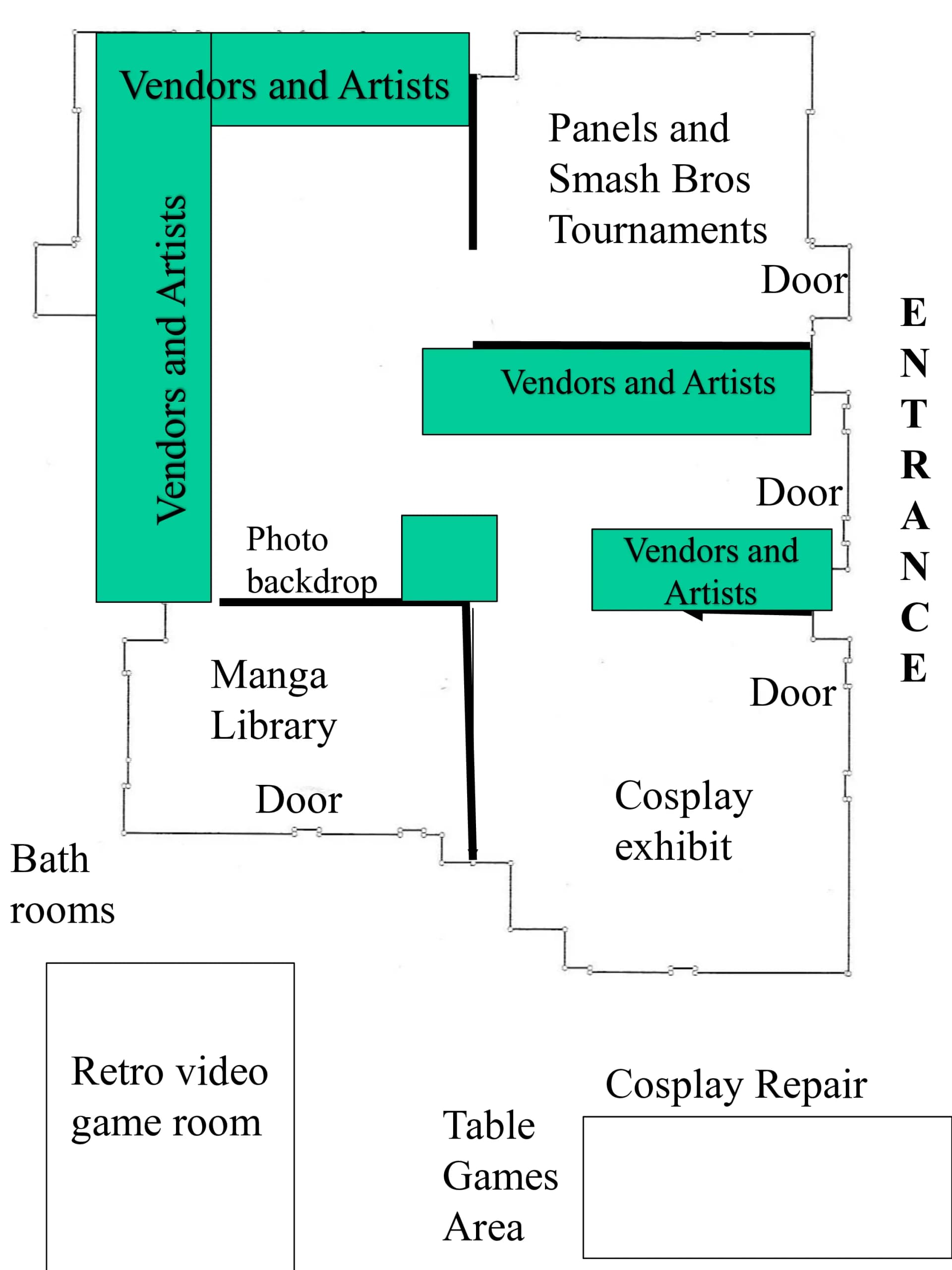 Venue floor plan